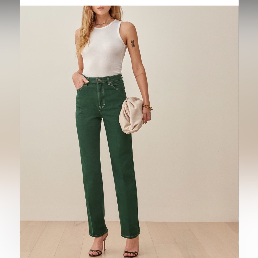 Cowboy jeans. Green size 24